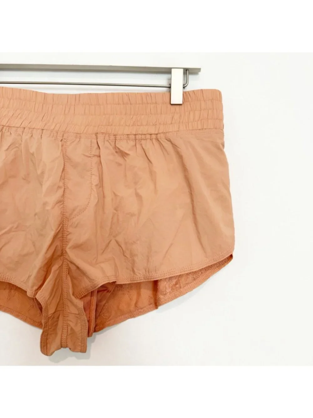 Free People‎ Movement Namaslay Lined Pull On Athletic Shorts Athleisure Large
